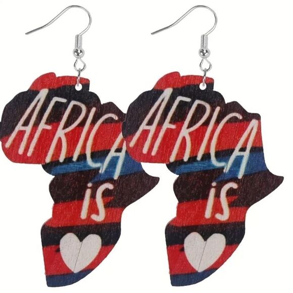 Fun Ethnic dangle earrings - Picture 4 of 4